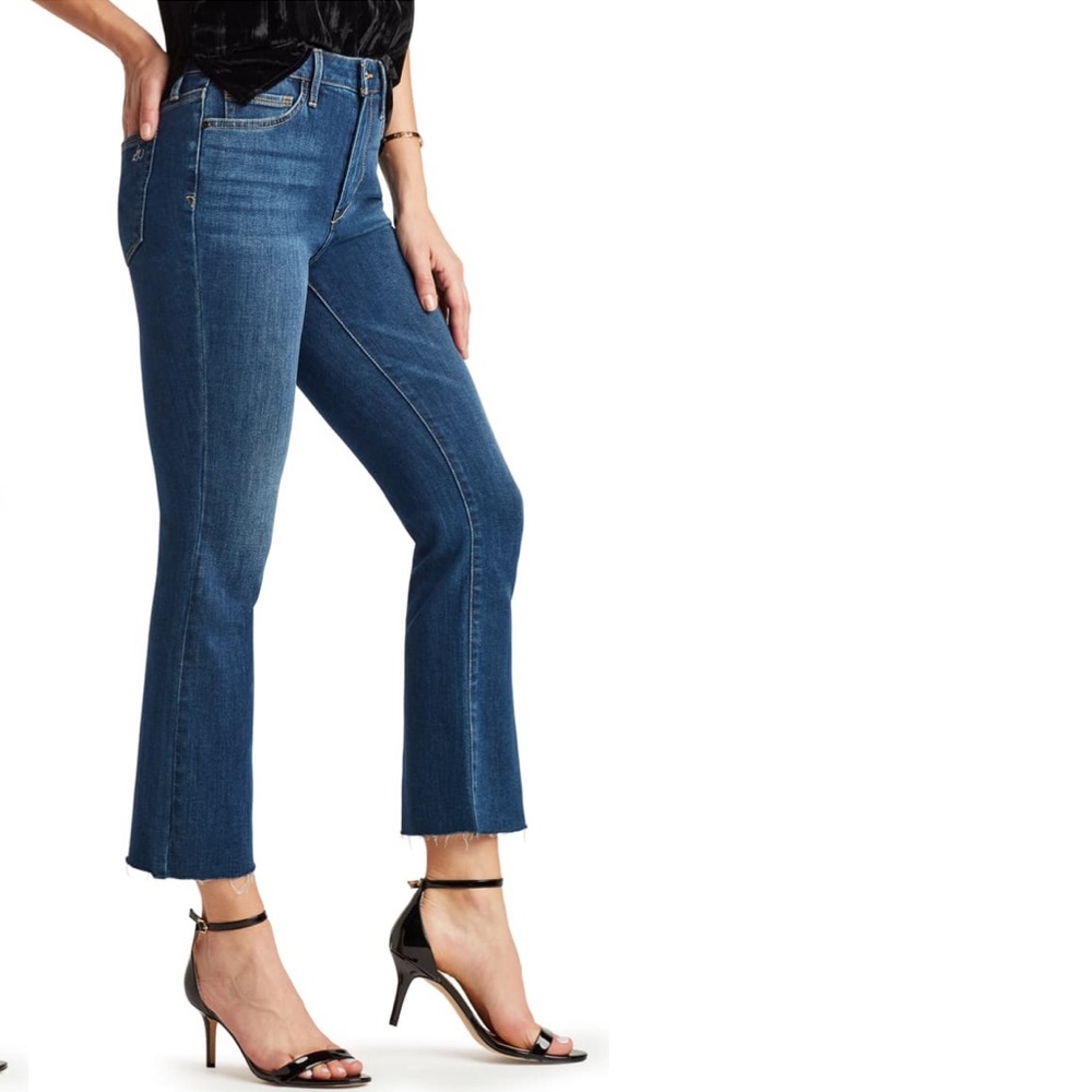 NWT Sam Edelman The Stiletto Crop Boot Jeans